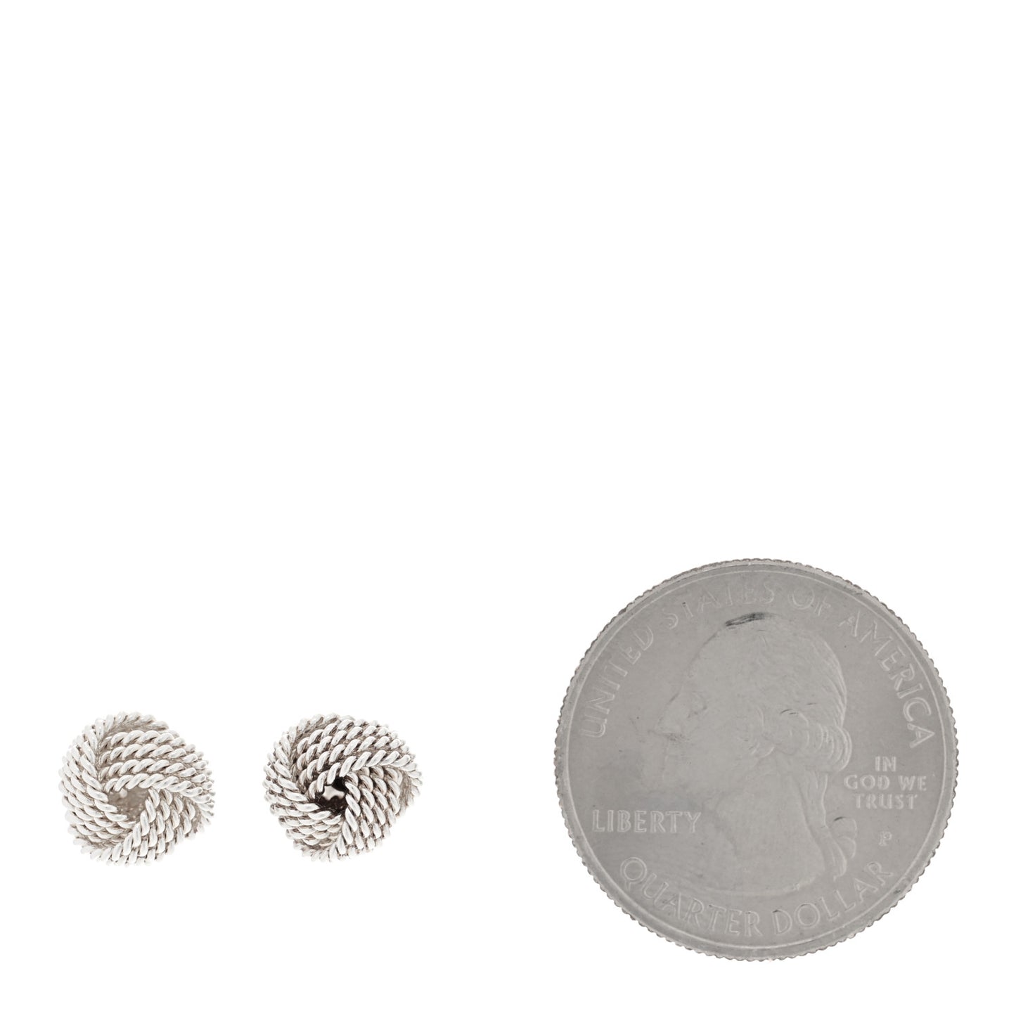 Sterling Silver Twist Knot Earrings