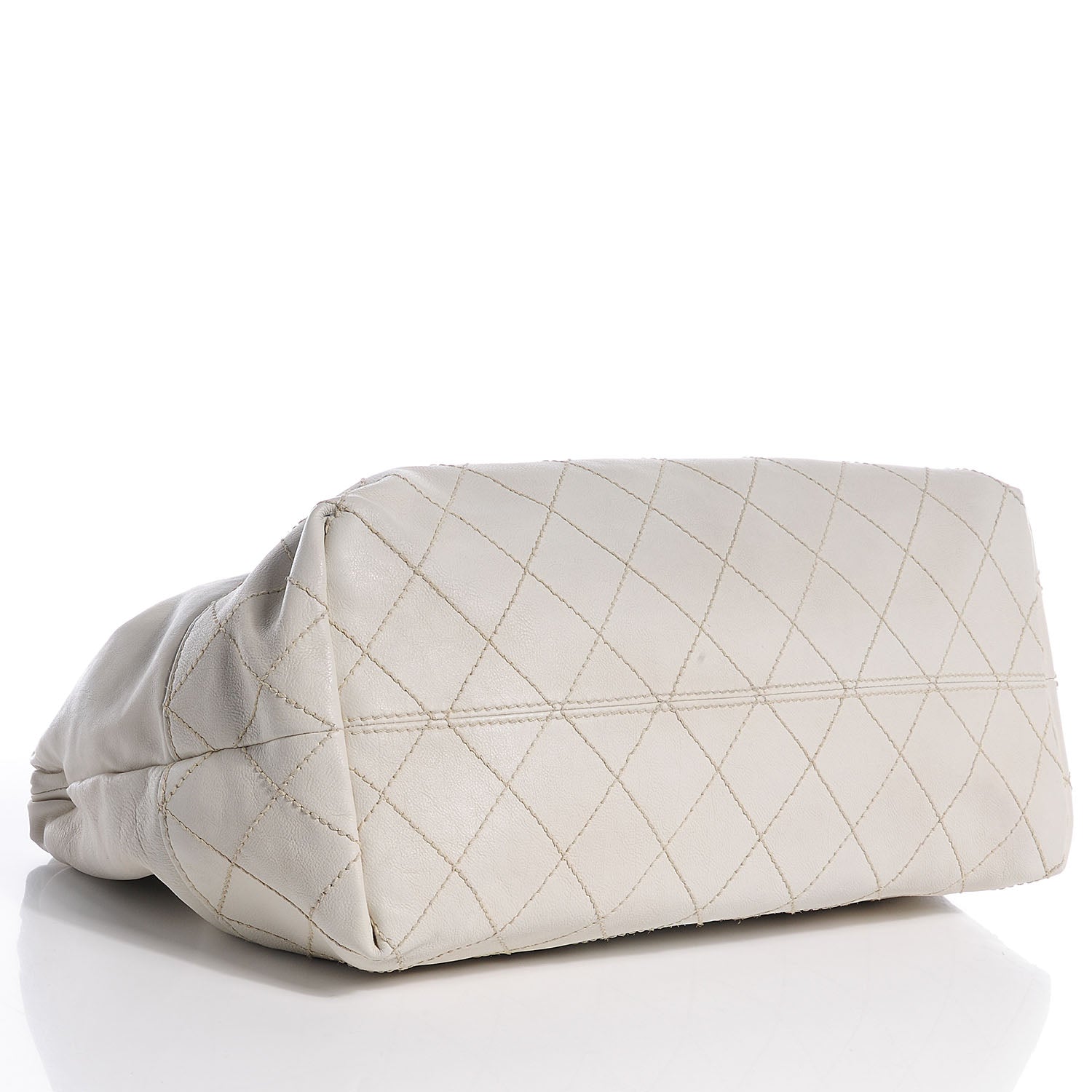 Chanel Calfskin Baby Coco Cabas White 4 of 8