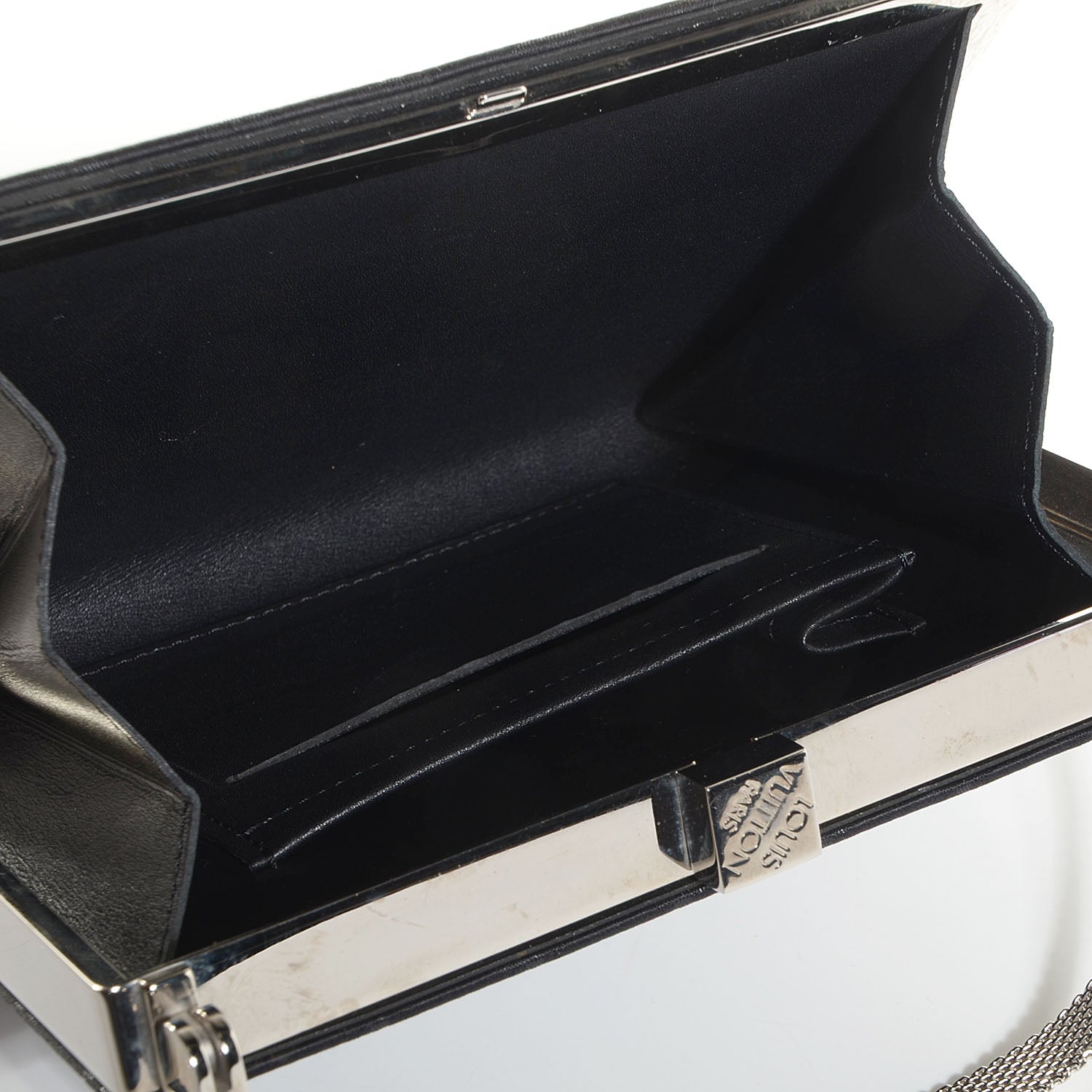 Louis Vuitton Satin Monogram Ange PM Black 5 of 7