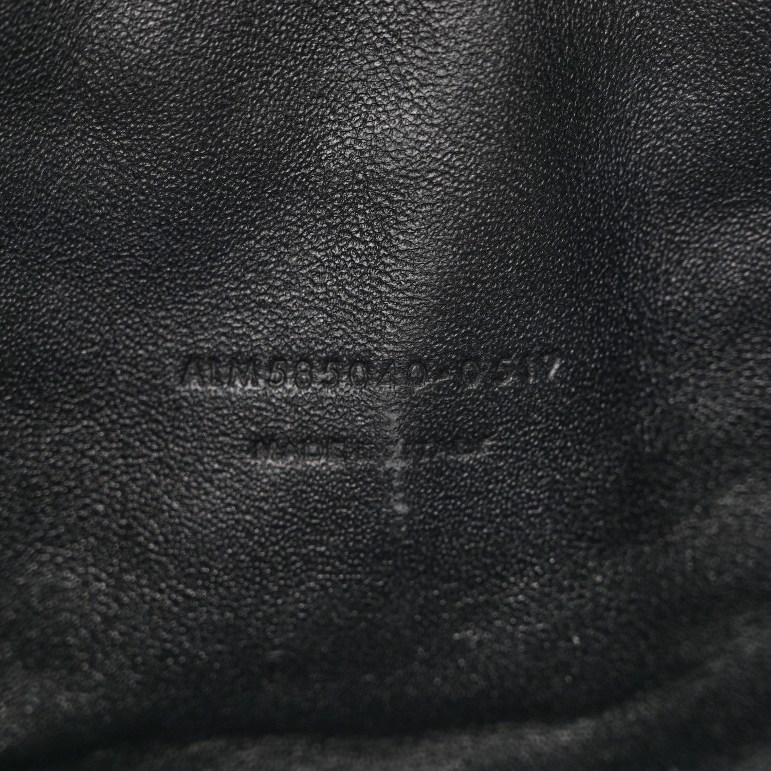 Saint Laurent Grain De Poudre Matelasse Monogram Mini Lou Camera Bag Black 7 of 13