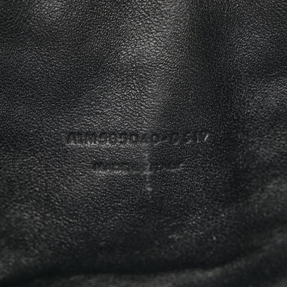 Saint Laurent Grain De Poudre Matelasse Monogram Mini Lou Camera Bag Black 7 of 13