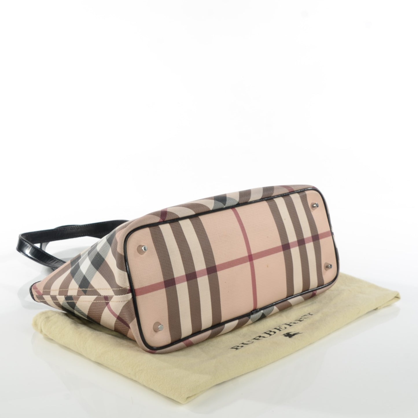 Nova Check Medium Tote Black