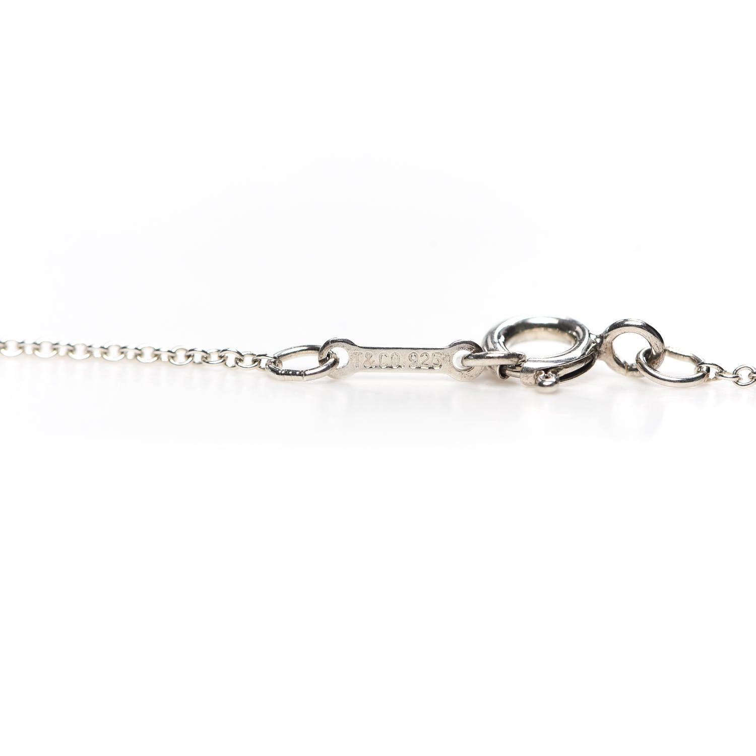 Tiffany Sterling Silver Paloma Picasso Double Loving Heart Pendant Necklace 6 of 8