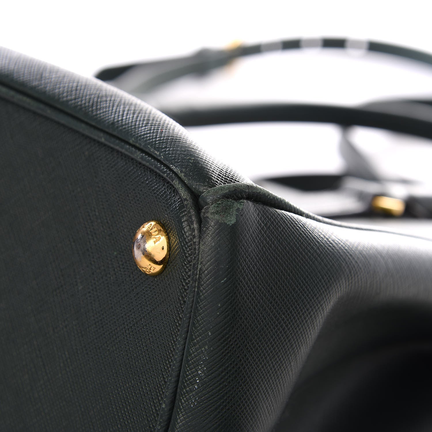 Prada Saffiano Medium Galleria Double Zip Tote Smeraldo 8 of 9