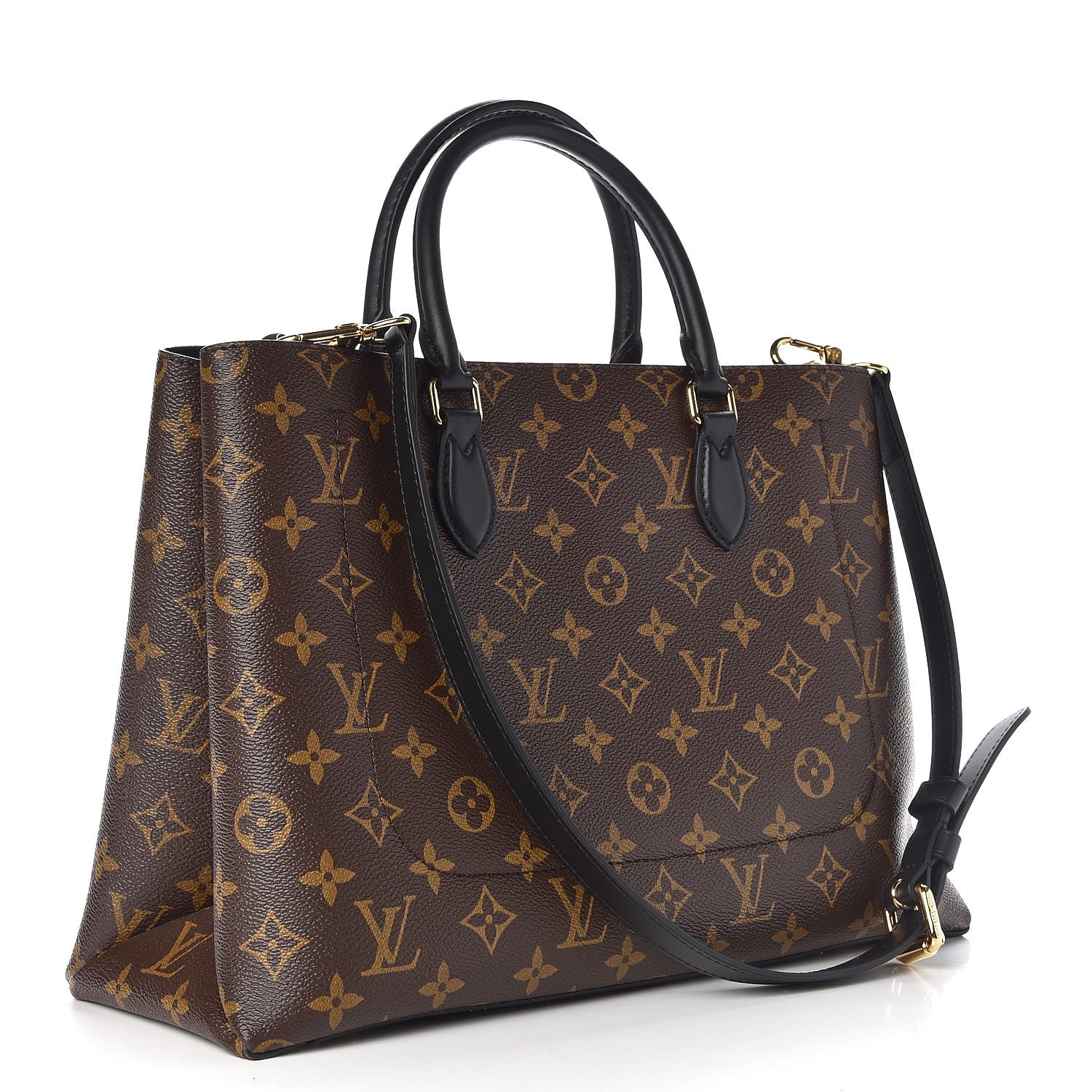 Louis Vuitton Monogram Flower Tote Black 292270 – FASHIONPHILE