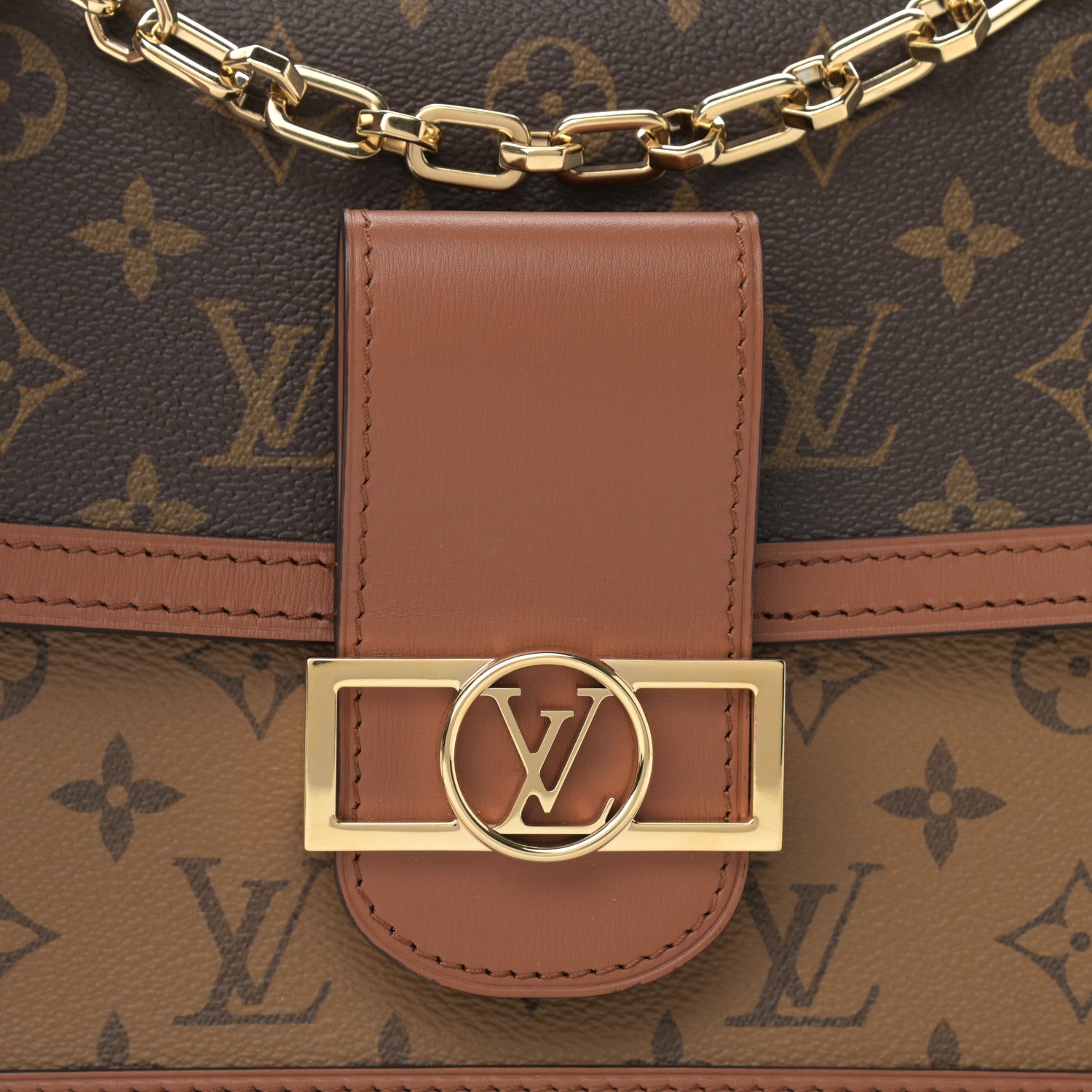 Louis Vuitton Reverse Monogram Dauphine MM 7 of 10