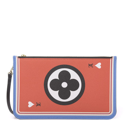 Louis Vuitton Game On Neverfull MM Pochette White 2 of 12