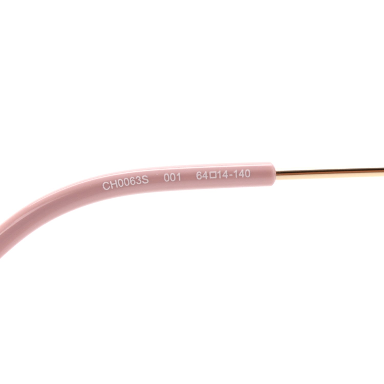 Chloe Metal Round Sunglasses CH0063S Pink 6 of 8