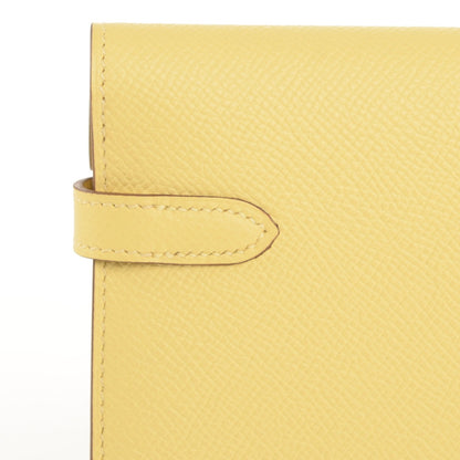 Hermes Epsom Kelly Longue Wallet Soufre 8 of 14