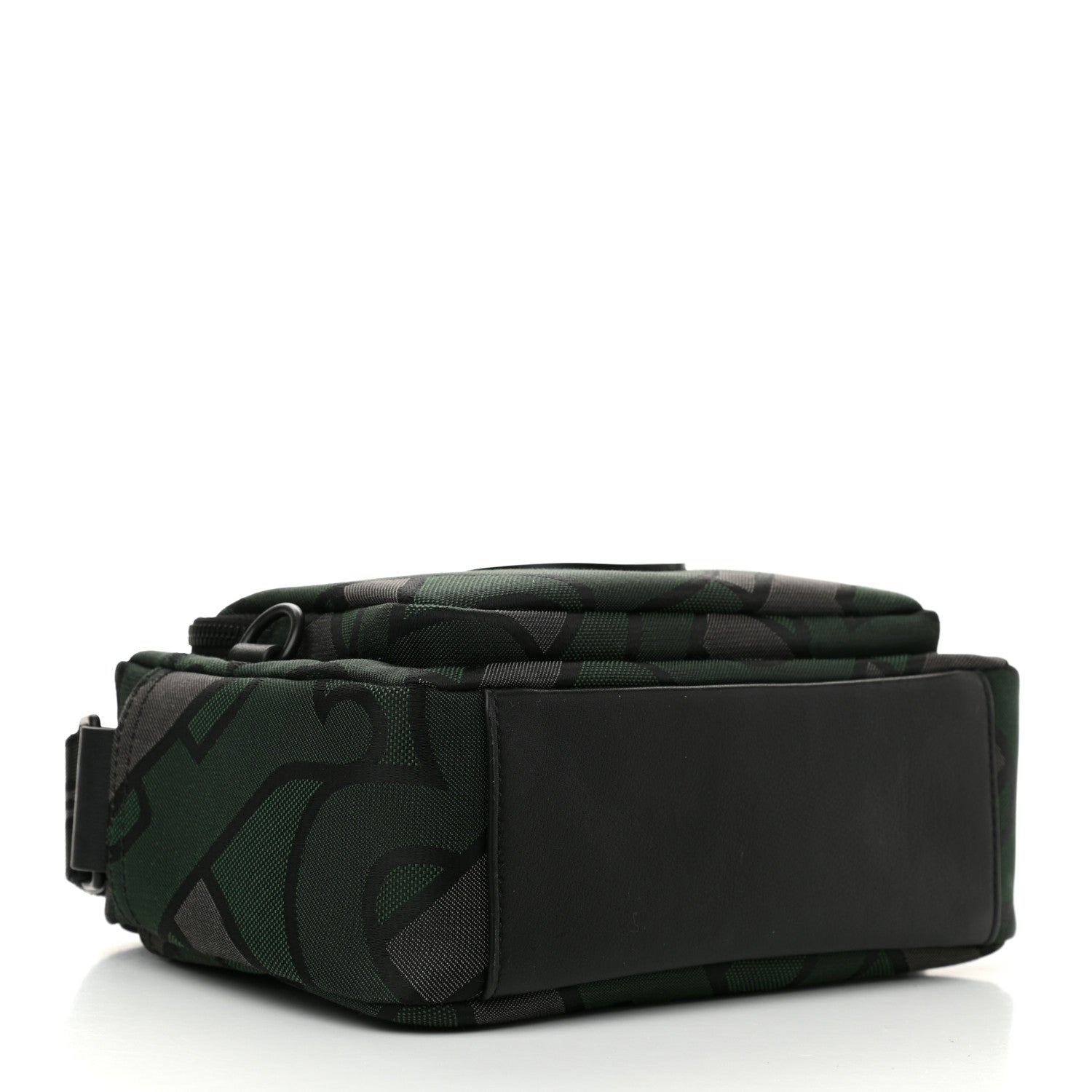 Burberry Canvas Monogram Paddy Messenger Forrest Green 4 of 11