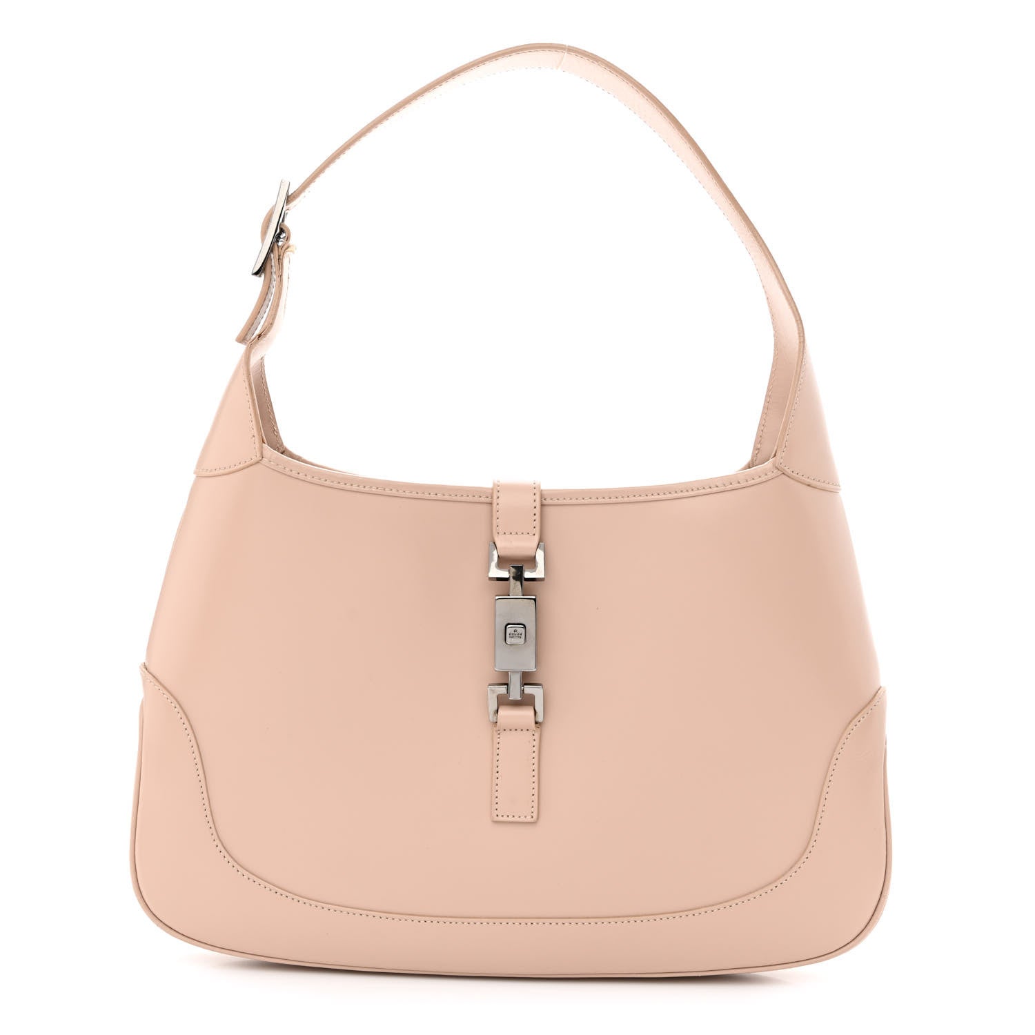 Gucci Calfskin Small Jackie O Hobo Light Pink 1 of 14