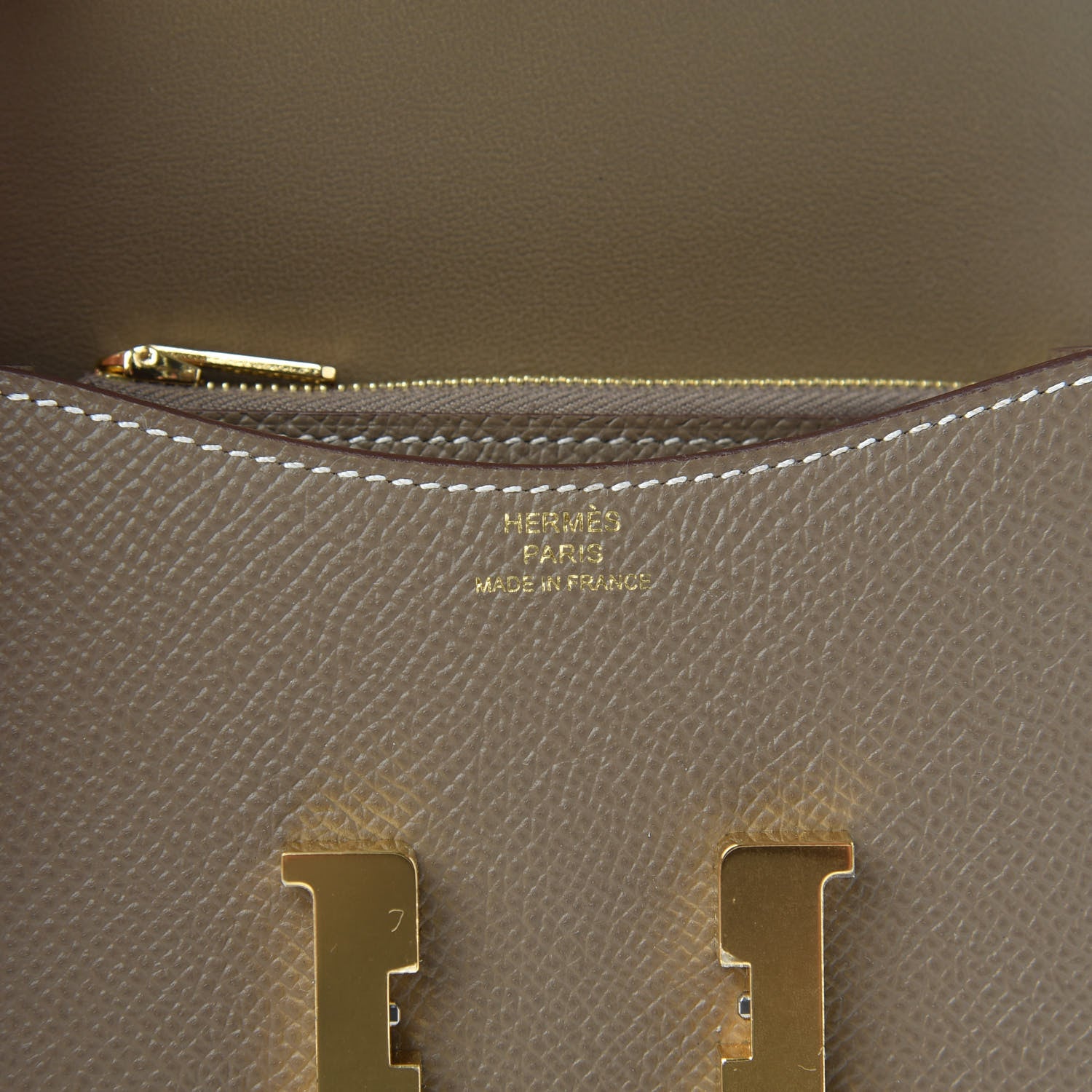 Hermes Epsom Constance Slim Wallet Etoupe 6 of 9