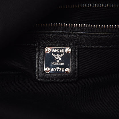 MCM Calfskin Ottomar Large Klara Hobo Black 7 of 10