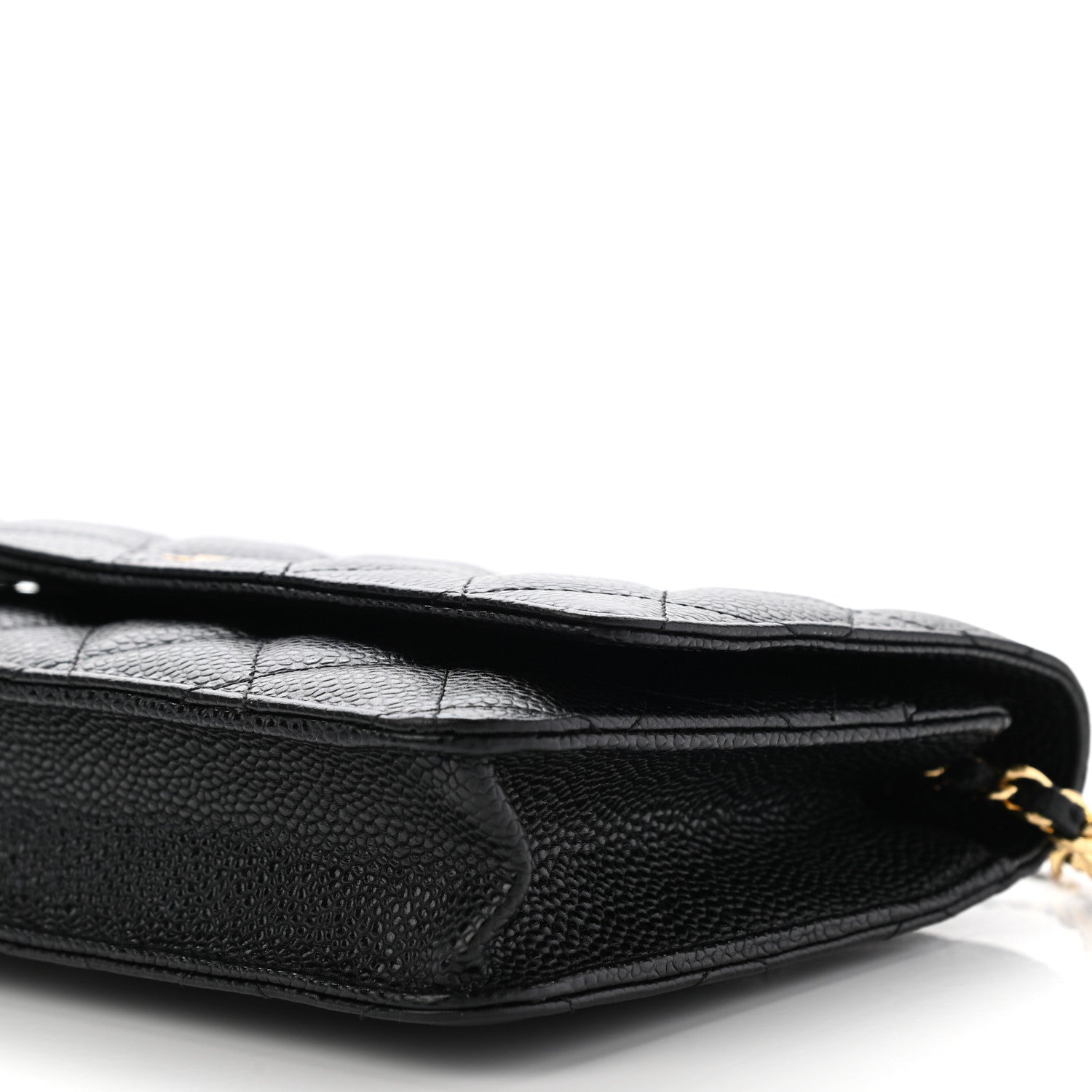 Chanel Caviar Quilted Wallet On Chain WOC Black 9 of 9