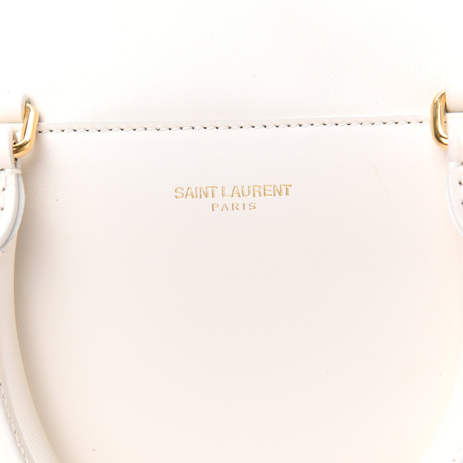 Saint Laurent Calfskin Classic Baby Duffle Porcellana 6 of 8