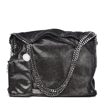 Stella McCartney Shaggy Deer Big Falabella Tote Ruthenium 1 of 9