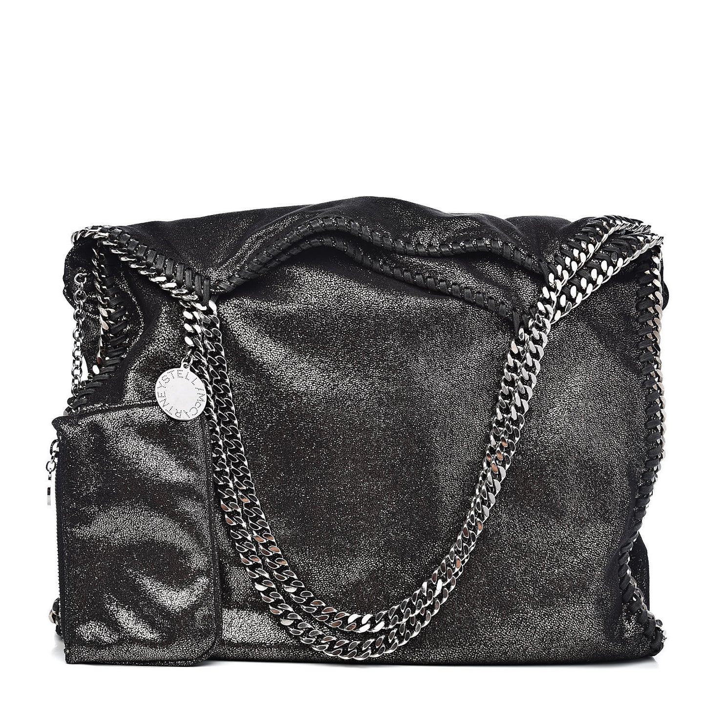 Shaggy Deer Big Falabella Tote Ruthenium