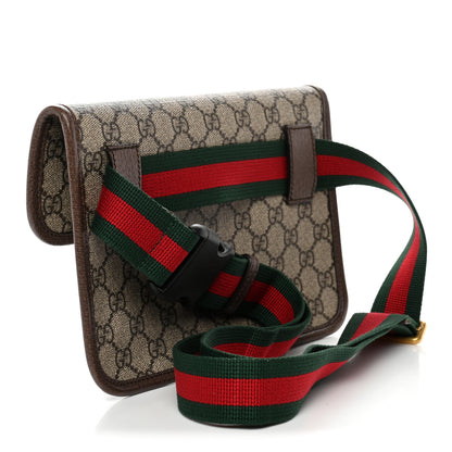 Gucci GG Supreme Monogram Neo Vintage Web Belt Bag Brown 3 of 10