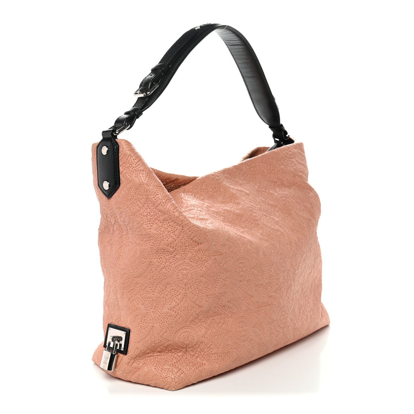 Monogram Lambskin Antheia Hobo PM Rose