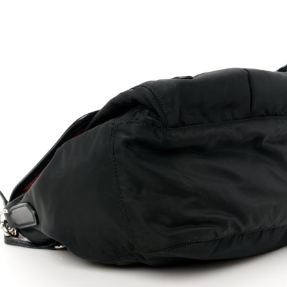 Prada Nylon Vela Sport Saffiano Messenger Bag Black 10 of 11