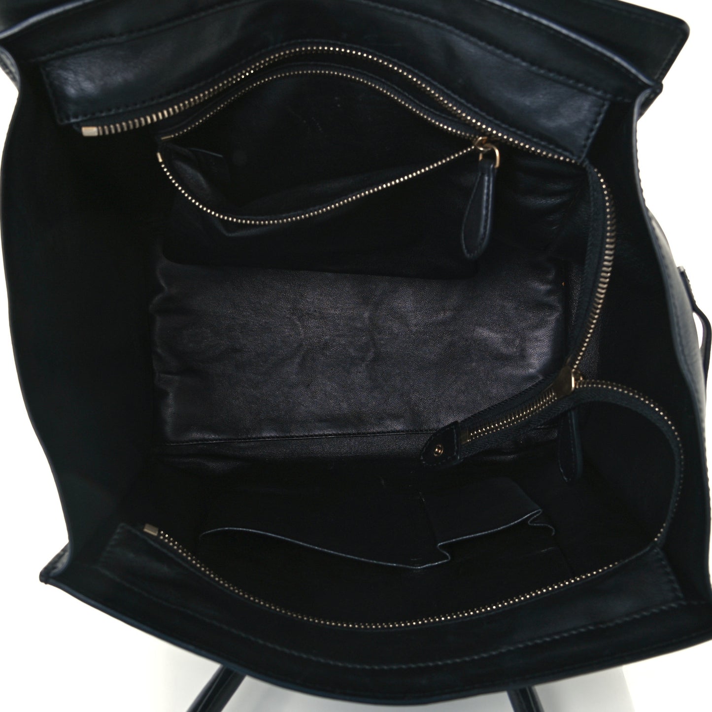 Smooth Calfskin Mini Luggage Black