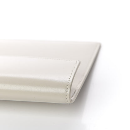 Saint Laurent Smooth Shiny Calfskin Uptown Pouch Crema Soft 11 of 13