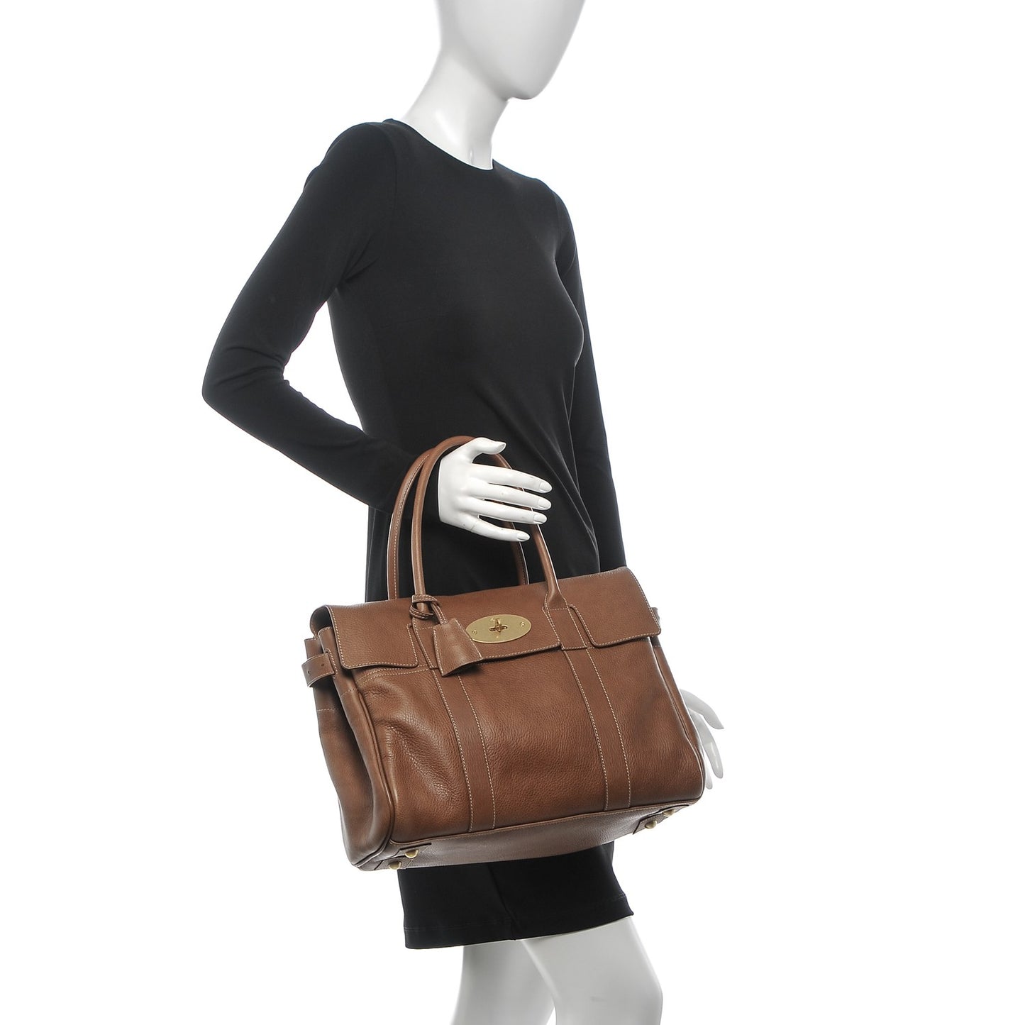 Natural Leather Bayswater Oak