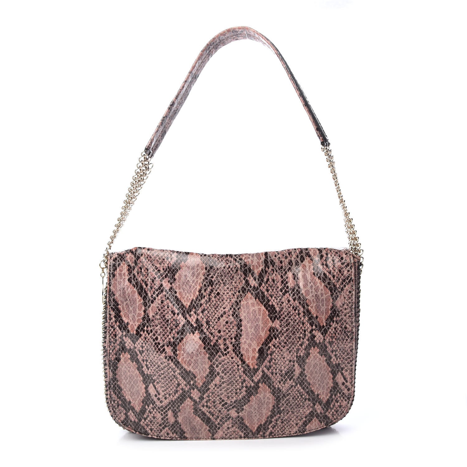 Stella McCartney Eco Python Shoulder Bag Pink 1 of 8