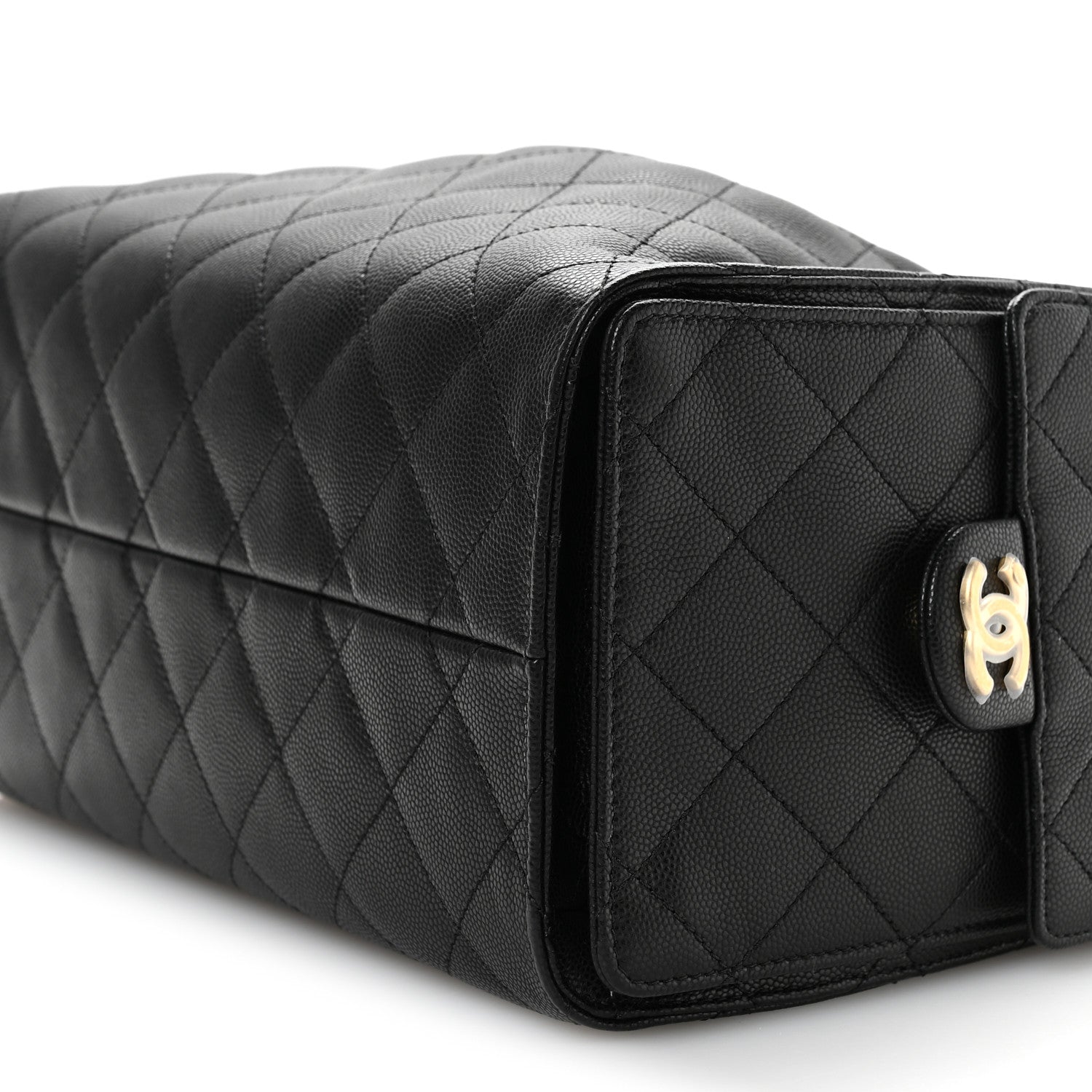 Chanel Caviar Quilted Small Chanel 25 Handbag Black 10 of 11