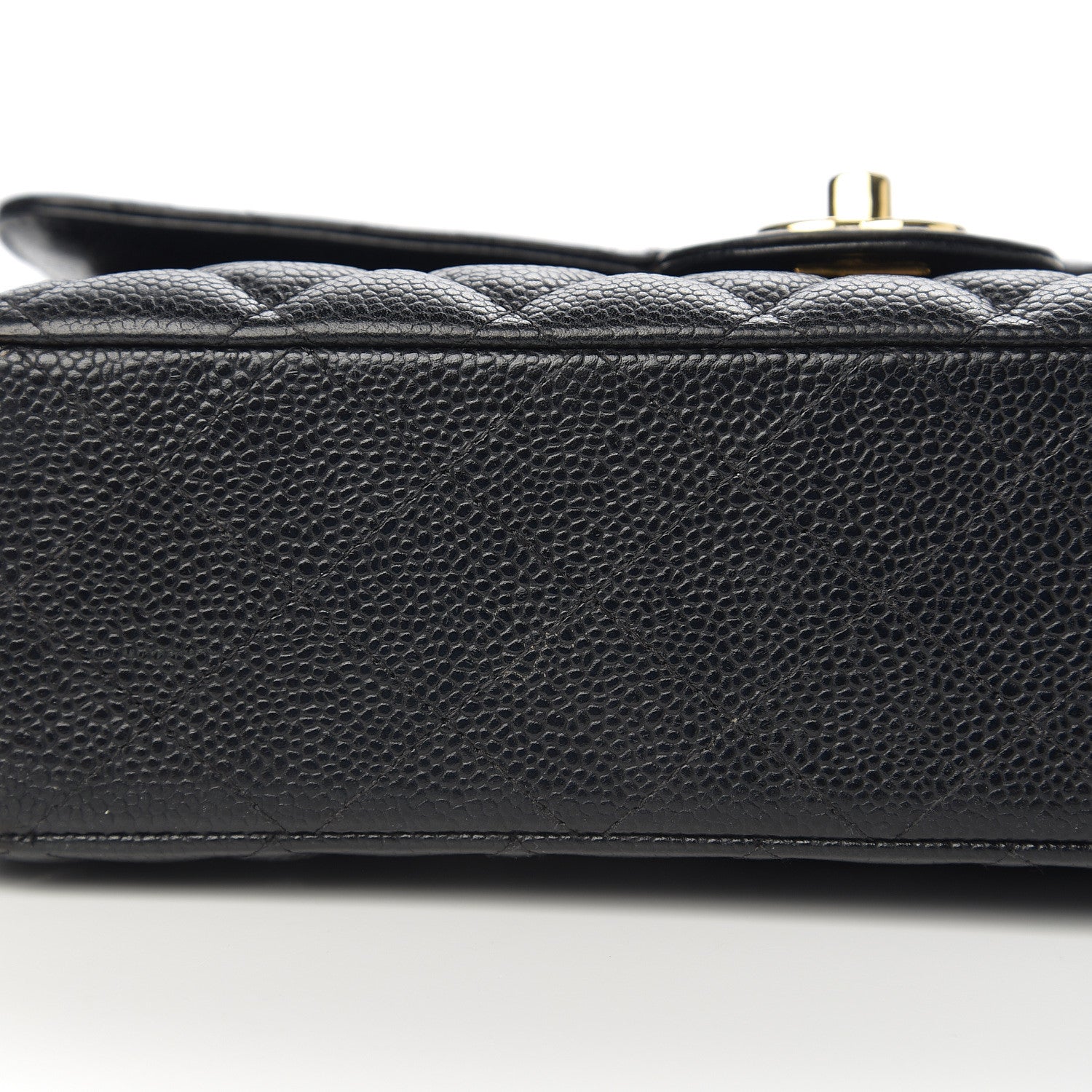 Chanel Caviar Quilted Medium Double Flap Black 11 of 12