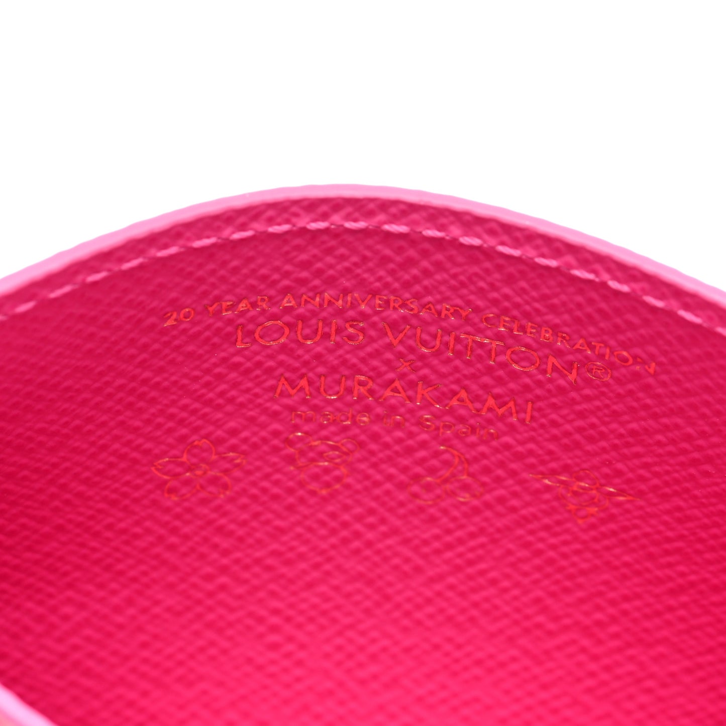 LV X TM Monogram Multicolor Card Holder Kawaii Pink
