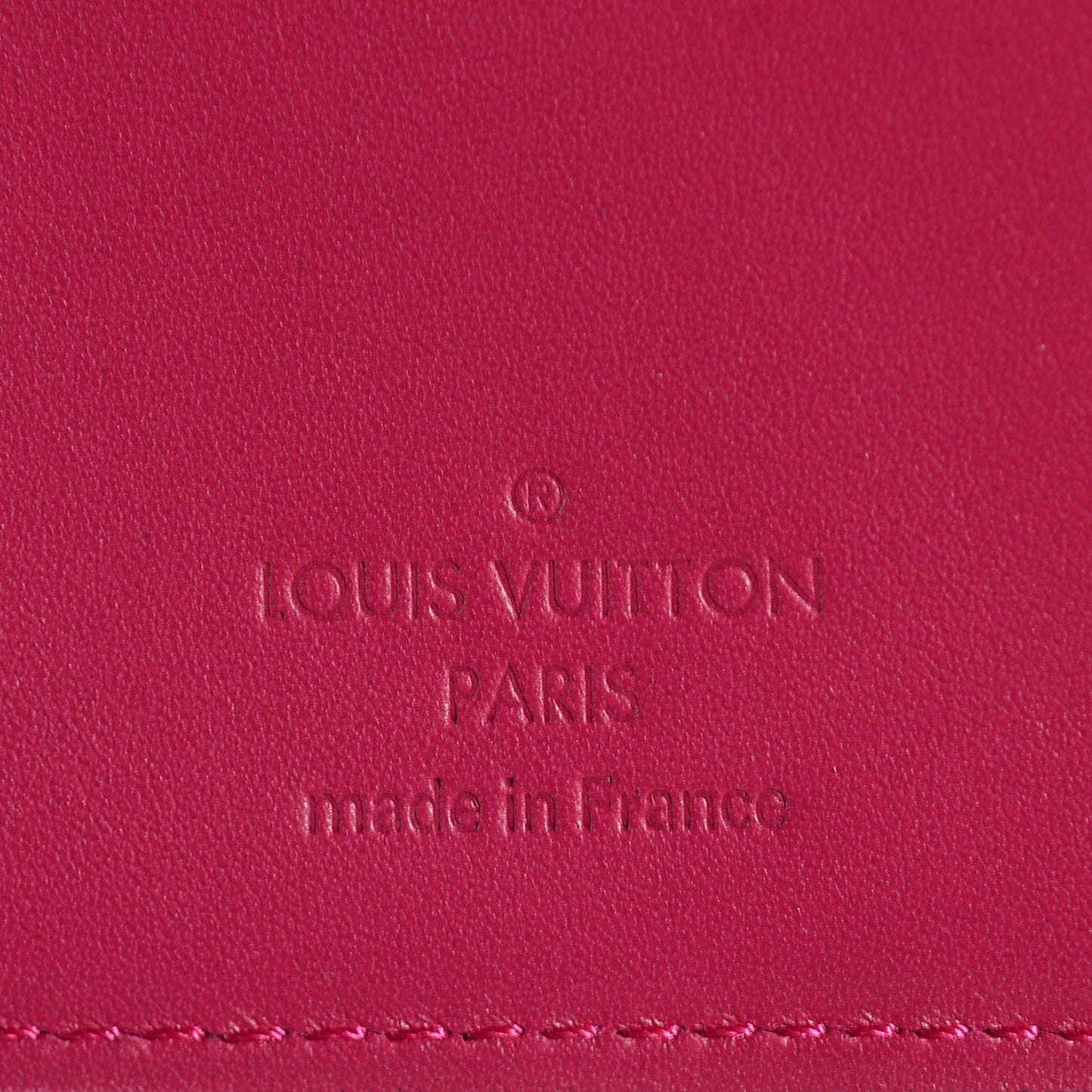 Vernis French Purse Wallet Rose Indien