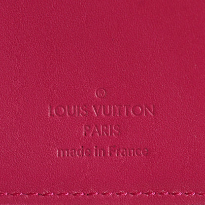 Louis Vuitton Vernis French Purse Wallet Rose Indien 6 of 7