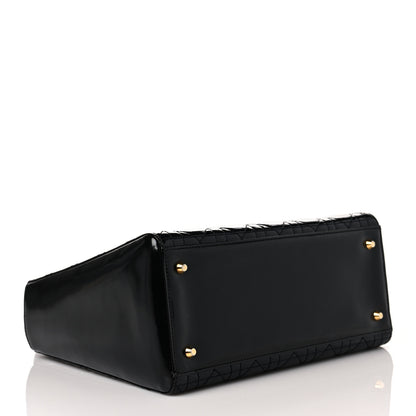 Christian Dior Patent Cannage Medium Lady Dior Black 4 of 9