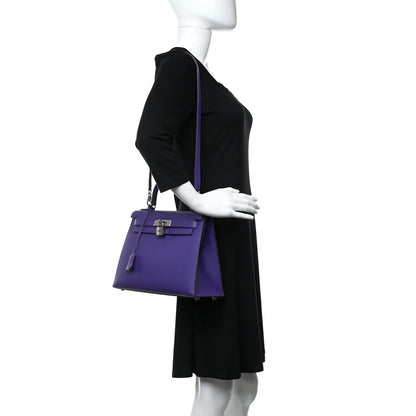 Hermes Epsom Kelly Sellier 28 Iris 2 of 9