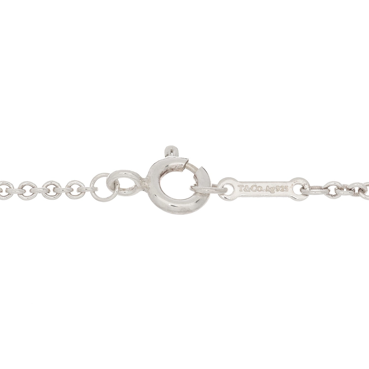 Tiffany Sterling Silver Paloma Picasso Loving Heart Bracelet 4 of 5