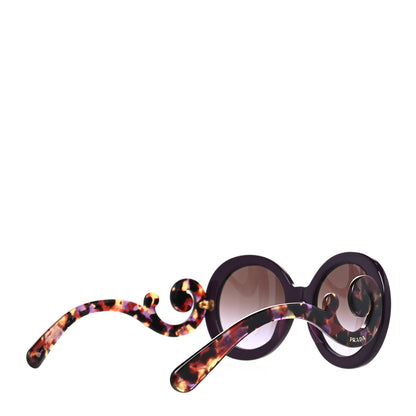 Prada Baroque Sunglasses SPR 27N Tortoise Purple 4 of 8