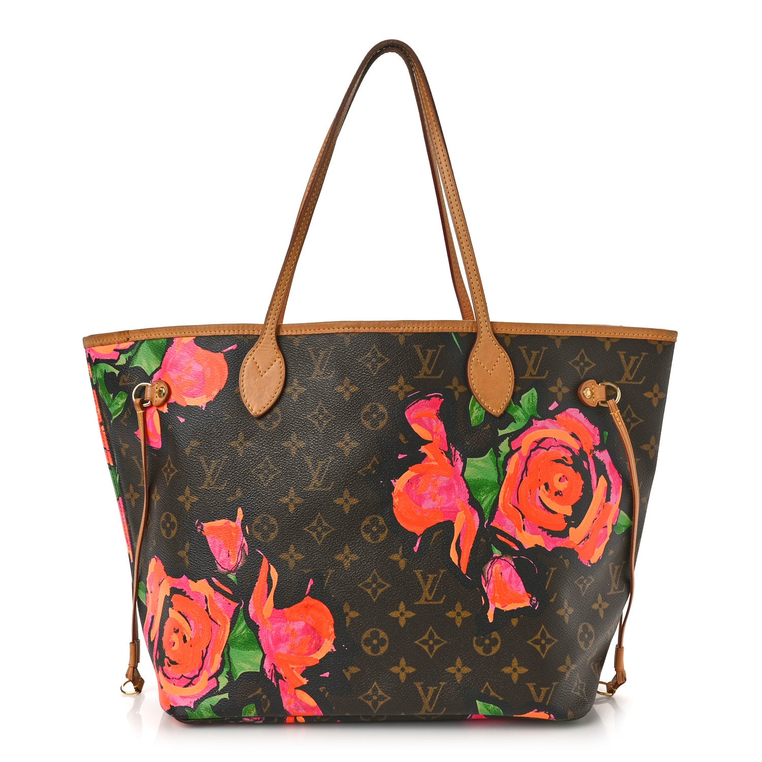 Louis Vuitton Monogram Roses Neverfull MM 1 of 8