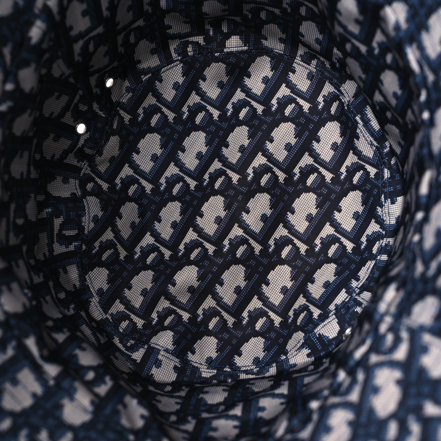 Oblique Reversible Teddy-D Brim Bucket Hat 59 Blue