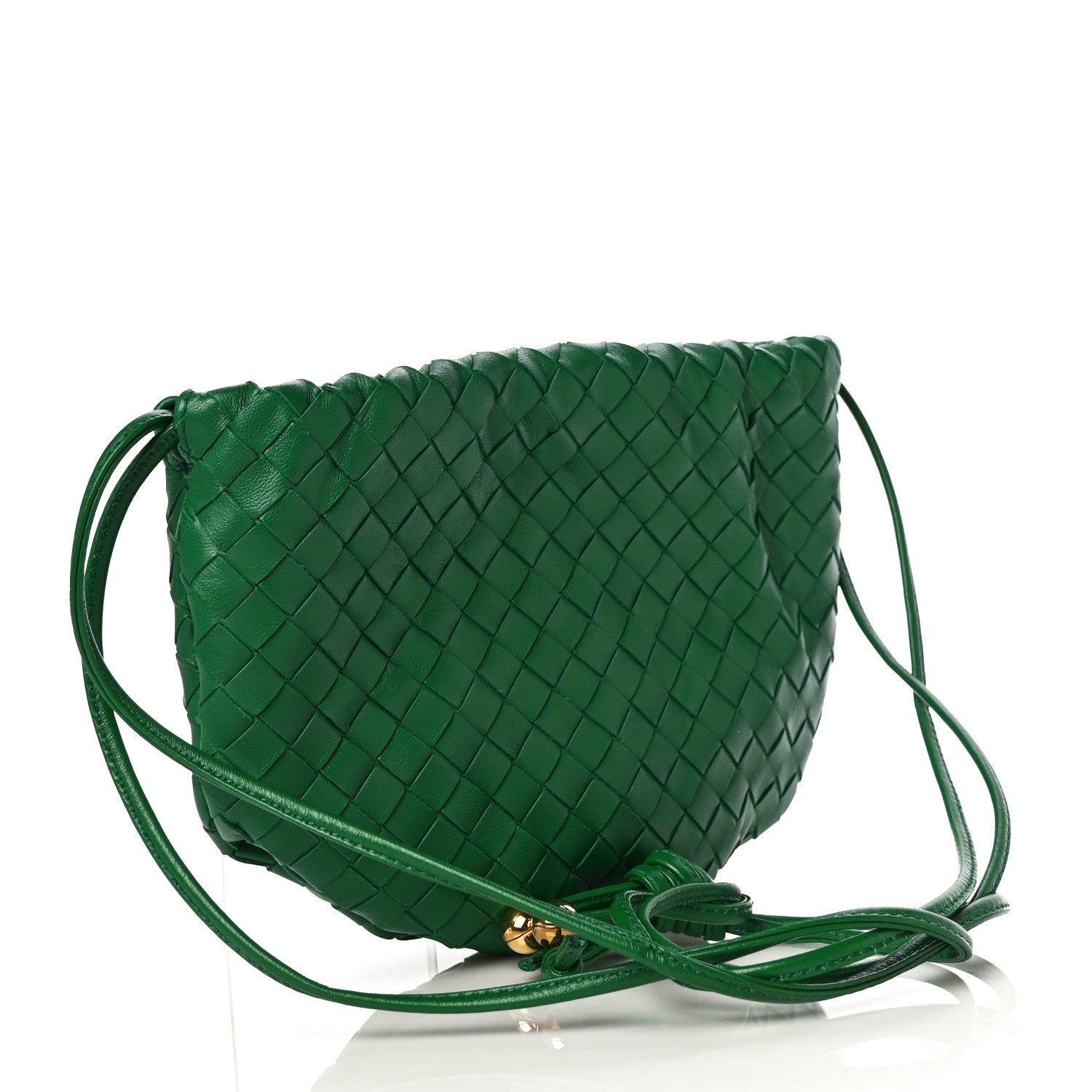 Bottega Veneta Nappa Intrecciato Mini Bulb Racing Green 2 of 10