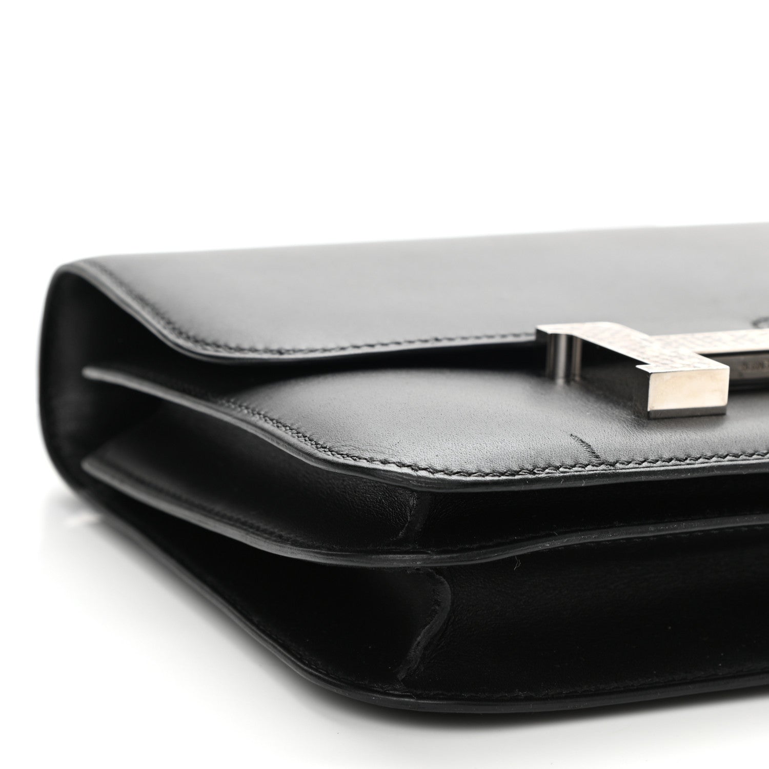 Hermes Veau Monsieur Lizard Constance 18 Black Ombre 9 of 13