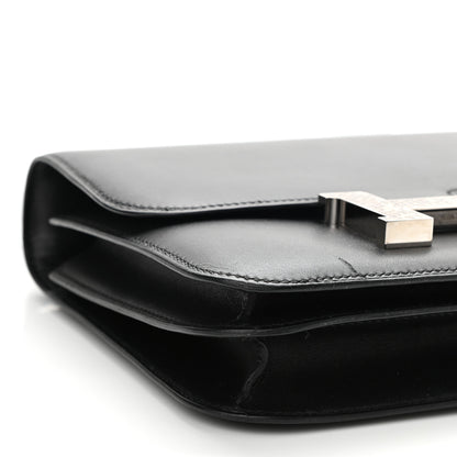 Hermes Veau Monsieur Lizard Constance 18 Black Ombre 9 of 13