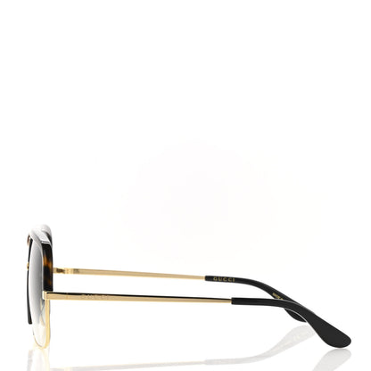 Gucci Aviator Sunglasses GG0478S Havana Black 3 of 9