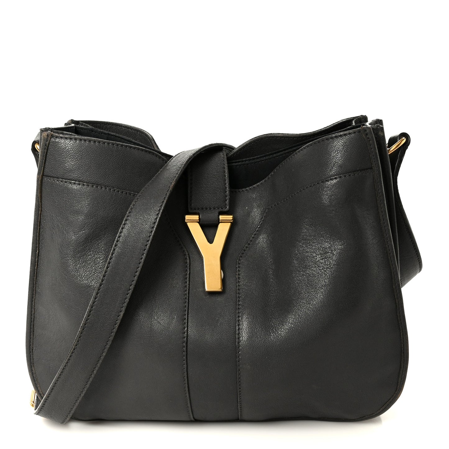 Sheepskin Medium Chyc Shoulder Bag Grey