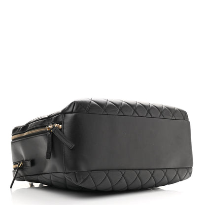 Chanel Lambskin Quilted Large Trendy CC Bowling Bag Black 4 of 11