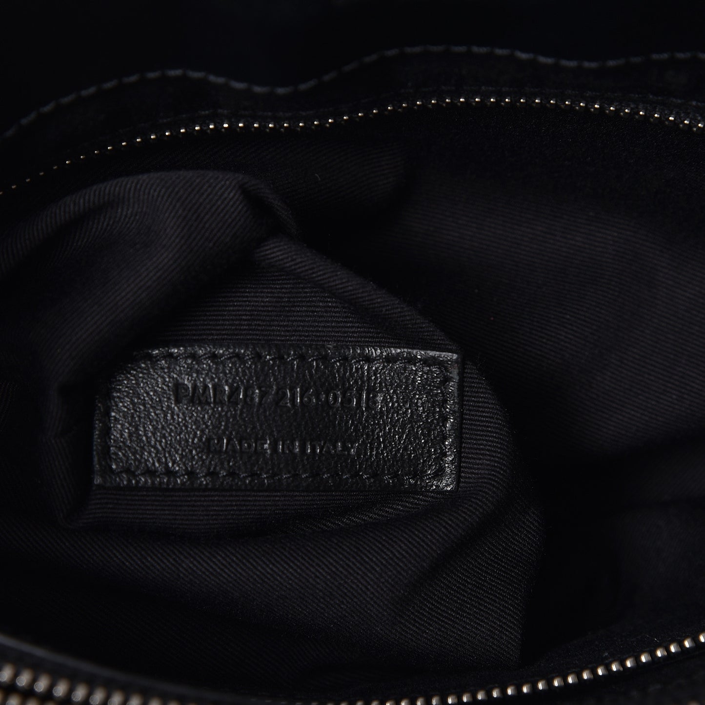 Calfskin Y Quilted Monogram Medium Loulou Chain Satchel Black