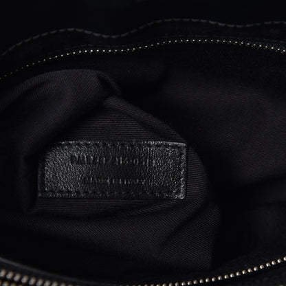 Saint Laurent Calfskin Y Quilted Monogram Medium Loulou Chain Satchel Black 10 of 11