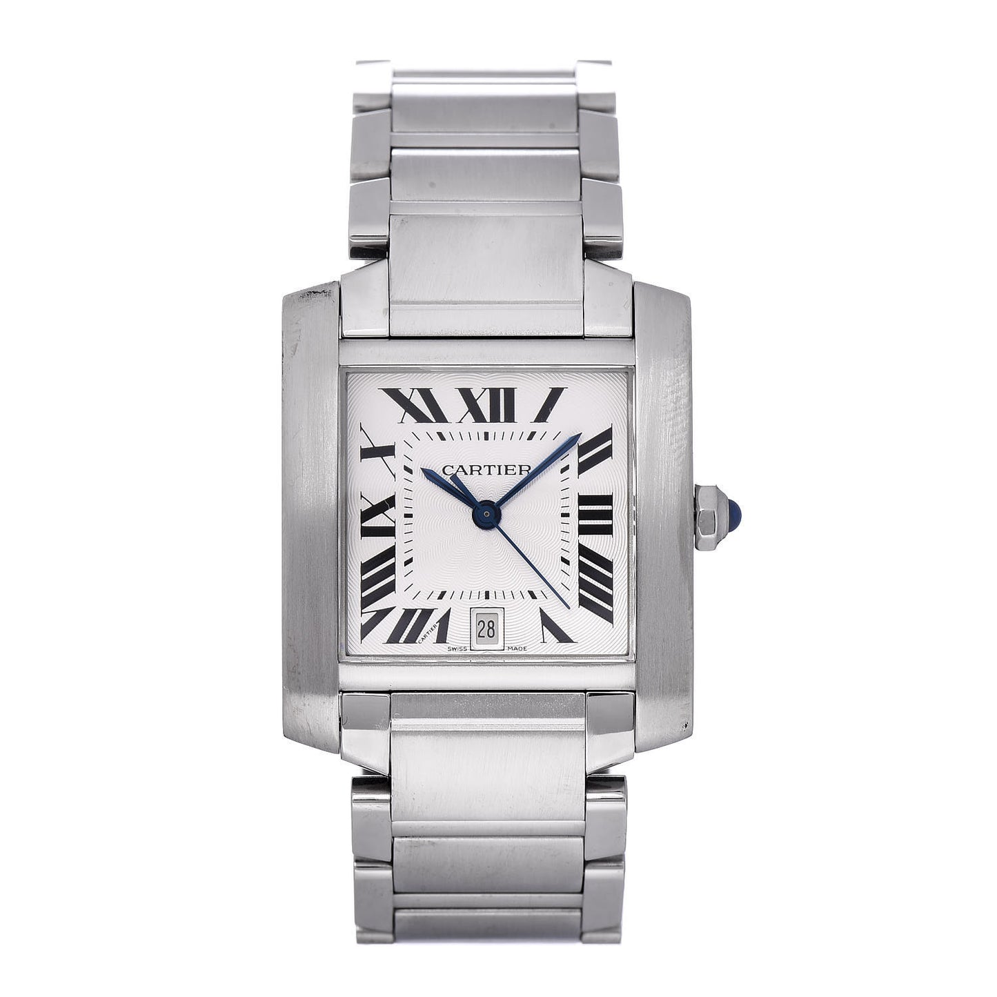 Stainless Steel 28mm Tank Francaise Automatic Watch