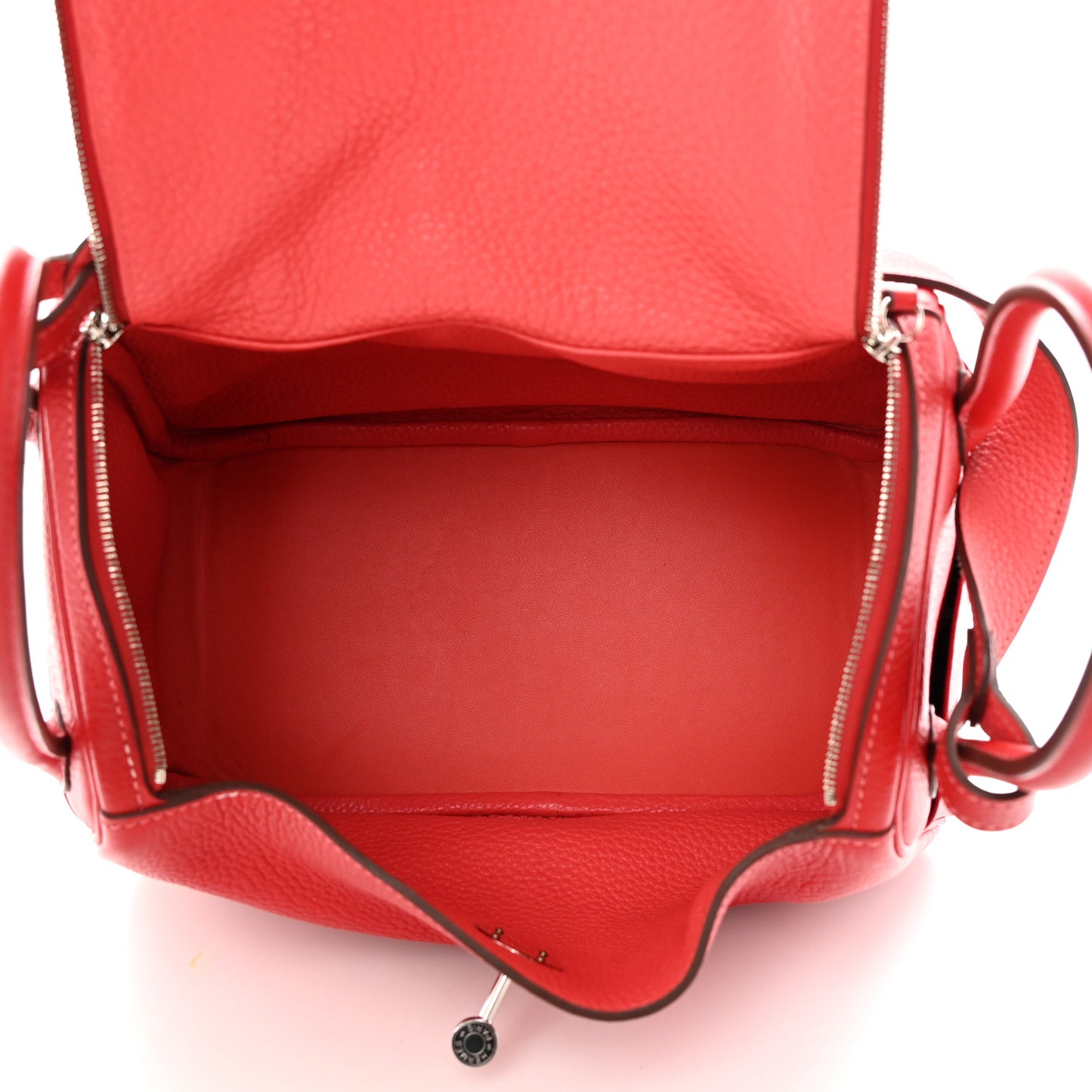 Taurillon Clemence Verso Lindy 26 Rouge Casaque Bougainvillea