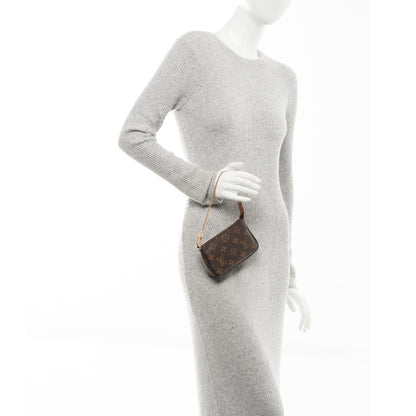 Louis Vuitton Monogram Mini Pochette Accessories 2 of 7